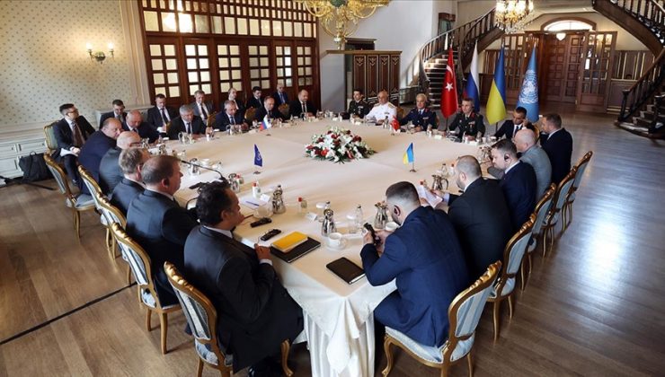 Türkiye, Rusya, Ukrayna askeri heyetleri ile BM heyeti arasındaki toplantı sona erdi