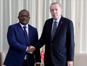 Erdoğan, Gine Bissau Cumhurbaşkanı Embalo ile görüştü