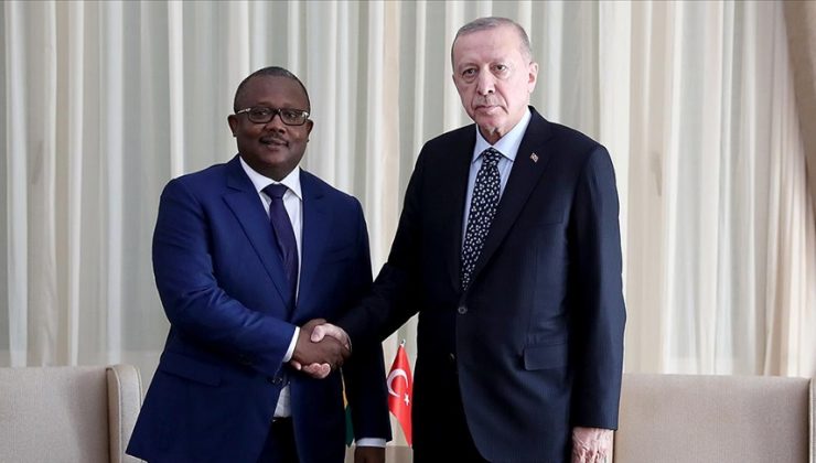 Erdoğan, Gine Bissau Cumhurbaşkanı Embalo ile görüştü