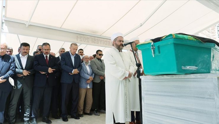 Cumhurbaşkanı Erdoğan, Hakan Füzün’ün cenaze törenine katıldı