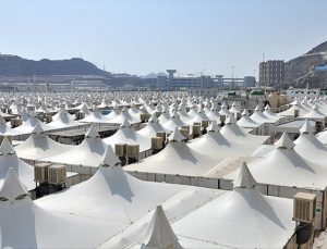 Suudi hacıların Mina ve Arafat’taki kamp yerleri kalıcı olacak
