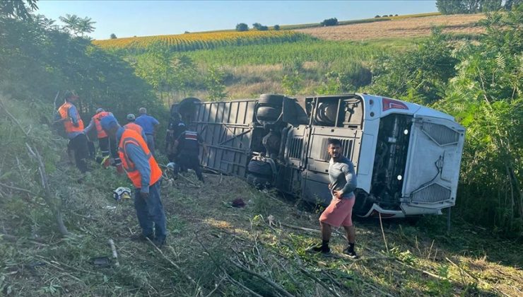 Kırklareli’nde feci kaza: Biri çocuk 6 kişi öldü, 25 kişi yaralandı