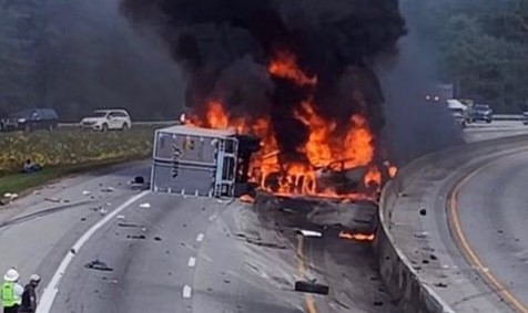 Kuzey Carolina’da korkutan kaza