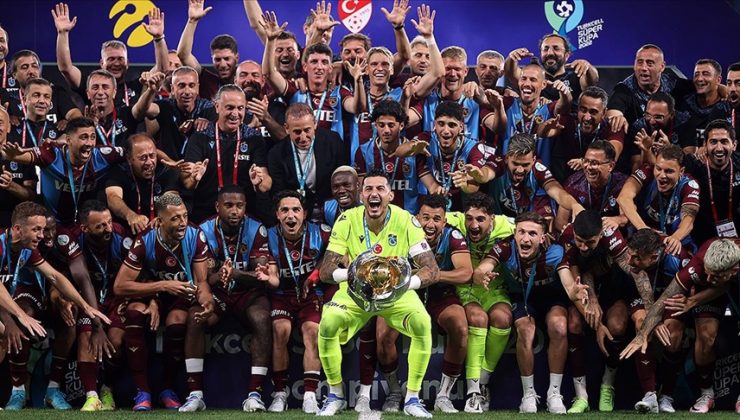 Turkcell Süper Kupa Trabzonspor’un