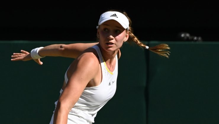 Wimbledon’da Rybakina tek kadınlarda şampiyonluğa ulaştı