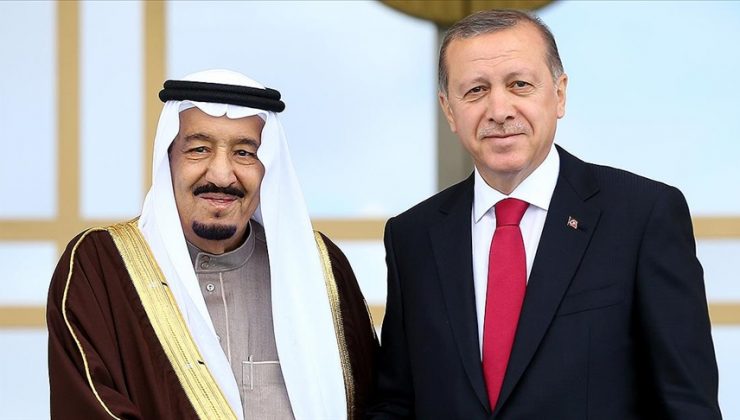 Cumhurbaşkanı Erdoğan, Suudi Arabistan Kralı Selman ile telefonda görüştü