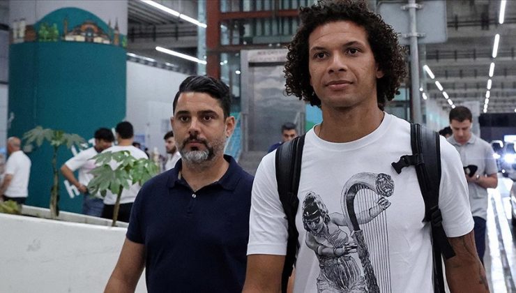 Fenerbahçe’nin yeni transferi Willian Arao, İstanbul’a geldi