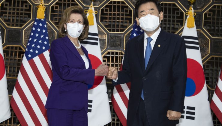 Tayvan ziyaretiyle kriz çıkaran ABD Temsilciler Meclisi Başkanı Pelosi, Güney Kore’de