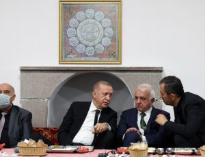 Cumhurbaşkanı Erdoğan muharrem ayı iftarına katıldı