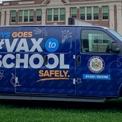 New York’ta “Vaxtoschool” COVID-19 aşı çalışması yeniden başlatıldı