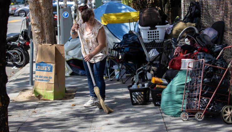 Los Angeles’ta evsizler krizi kontrolden çıktı