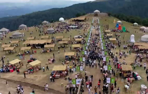 Azerbaycan Ulusal Yayla Festivali’ne yoğun ilgi