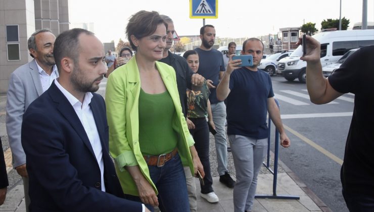 Kaftancıoğlu “Cumhurbaşkanı’na hakaret” suçundan ifade verdi