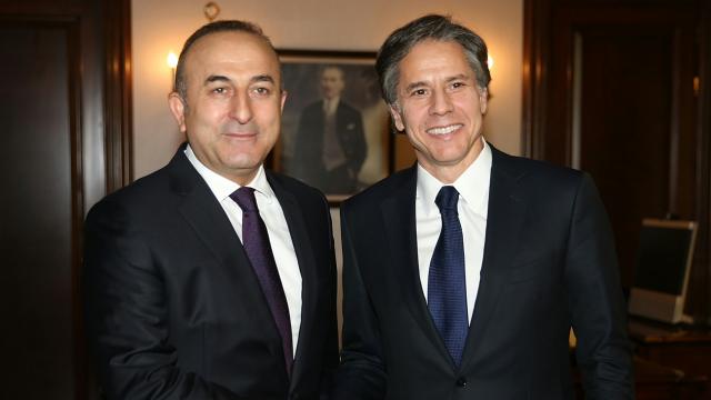 Dışişleri Bakanı Çavuşoğlu, ABD’li mevkidaşı Blinken ile görüştü