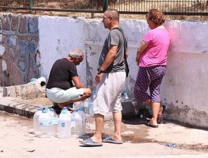 İzmir Dikili’deki su kesintisi 4’üncü gününde