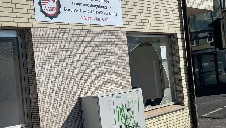 Almanya’da Düren Alevi Kültür Merkezi’ne saldırı
