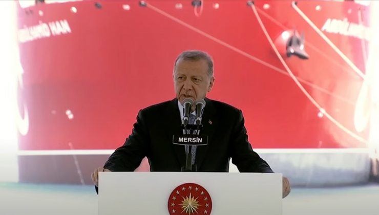 Cumhurbaşkanı Erdoğan, Abdülhamid Han Sondaj gemisini ilk görevine uğurladı