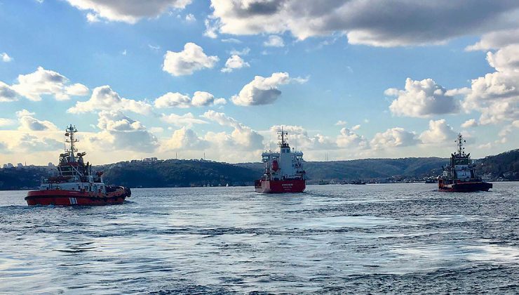 İstanbul açıklarında iki gemi çarpıştı