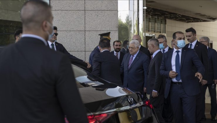 Filistin Devlet Başkanı Mahmud Abbas Ankara’da