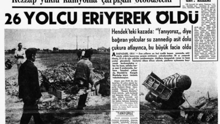 Tarihin en korkunç trafik kazasının üzerinden 57 yıl geçti!