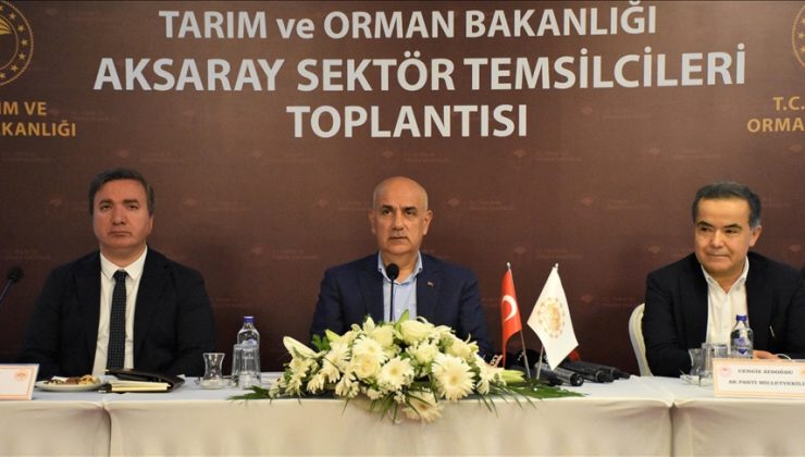 Tarım ve Orman Bakanı Kirişci: 19,5-20 milyon ton buğday üretimi öngörüyoruz