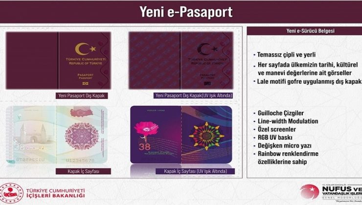 Yerli ve milli pasaportun üretimi 25 Ağustos’ta başlıyor