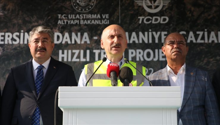 Bakan Karaismailoğlu, Osmaniye’de hızlı tren projesinin tünel yapım çalışmasını inceledi