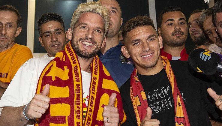 Dries Mertens ve Lucas Torreira Galatasaray’da