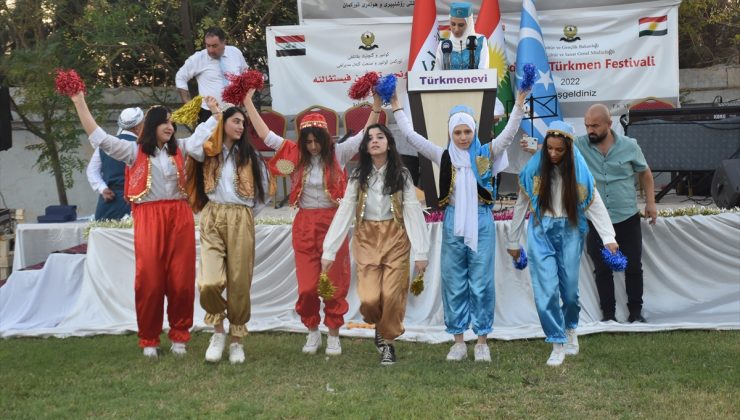 Erbil’de 4. Türkmen Festivali düzenlendi