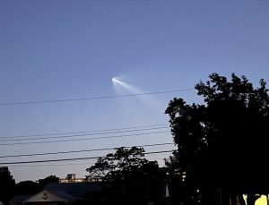 Washington DC semalarında görülen gizemli cisim Space X roketi çıktı