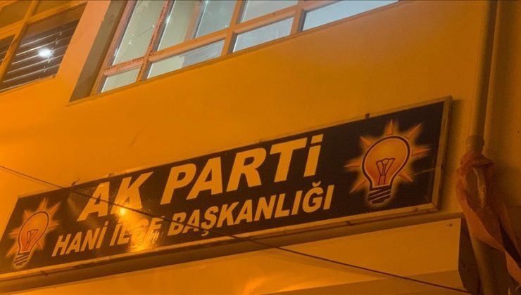 AK Parti Hani İlçe Başkanlığına molotofkokteyli ile saldırıya ağırlaştırılmış müebbet istemi