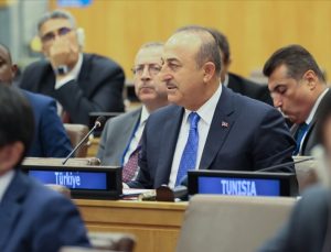 Çavuşoğlu, BM 77. Genel Kurulu Başkanı Körösi ile görüştü
