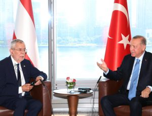 Cumhurbaşkanı Erdoğan, Avusturya Cumhurbaşkanı Van der Bellen ile bir araya geldi