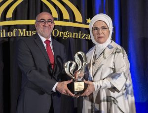 Emine Erdoğan’a ABD’de “Uluslararası Müslüman Kadınlar Başarı ve Topluma Katkı Ödülü”