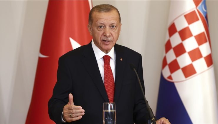 Cumhurbaşkanı Erdoğan, Türkiye-Hırvatistan İş Forumu’nda konuştu