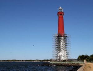 Tarihi NJ deniz feneri parlamaya neredeyse hazır
