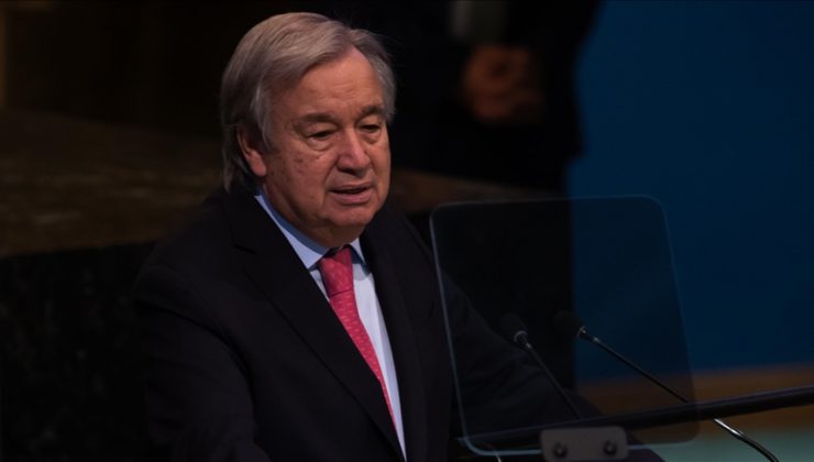 BM Genel Sekreteri Guterres’ten Türkiye’ye teşekkür