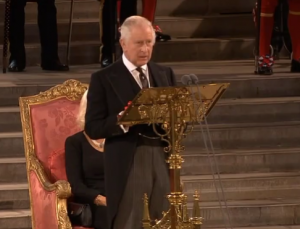 Kral 3. Charles İngiliz Parlamentosu’nda ilk konuşmasını yaptı