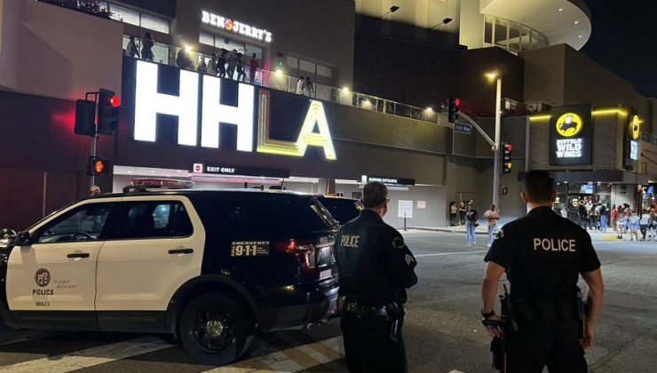 Los Angeles’ta çocuk çetesi AVM’de terör estirdi!