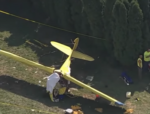 NJ’de küçük uçak düştü, 2 kişi hayatını kaybetti