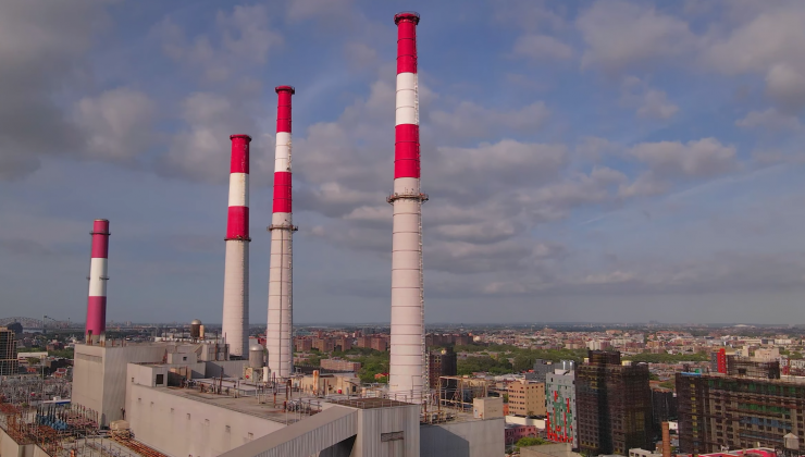 New York’un en büyük fosil yakıt santrali yenilenebilir enerji tesisine dönüştürülecek
