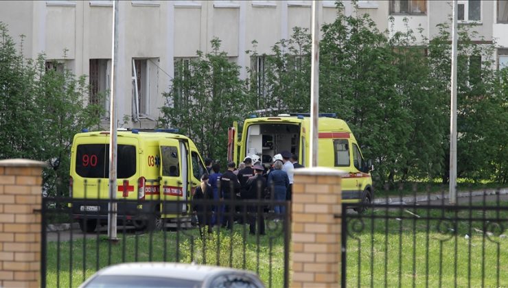 Rusya’da okula silahlı saldırı: 7’si çocuk 13 kişi yaşamını yitirdi!