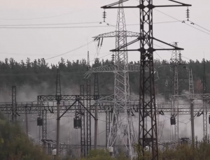 Rus güçleri Ukrayna’da elektrik santralini vurdu
