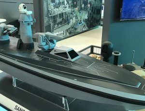 Silahlı insansız deniz aracı Sancar vitrine çıktı