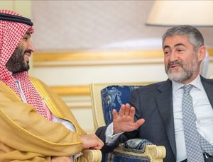 Suudi Arabistan Veliaht Prensi Selman, Bakan Nebati ile görüştü
