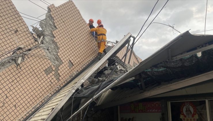 Tayvan dünkü 6,8’lik depremin ardından artçı şoklarla sarsıldı