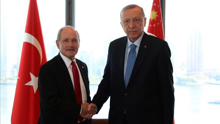 Cumhurbaşkanı Erdoğan ABD’li Senatör Risch’i kabul etti
