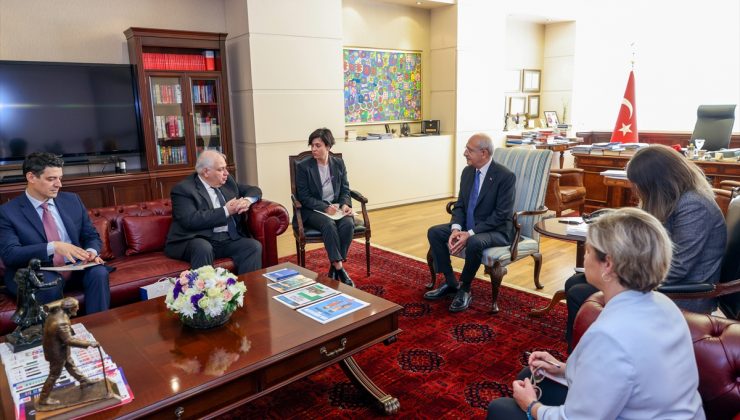 Kılıçdaroğlu, Yunanistan’ın Ankara Büyükelçisi ile görüştü￼