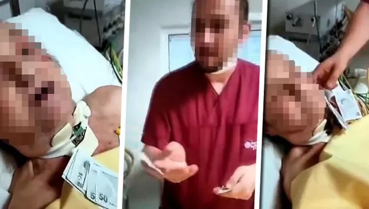 Ataşehir’de özel hastanede skandal: Hastanın yüzüne para atıp alay ettiler