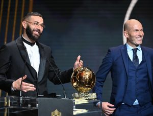 Altın Top (Ballon d’Or) ödülünü Karim Benzema kazandı